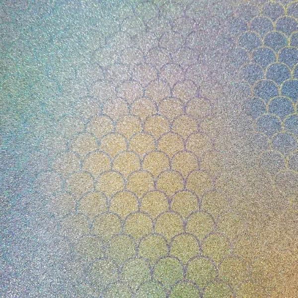 Holographic printed mermaid PSV