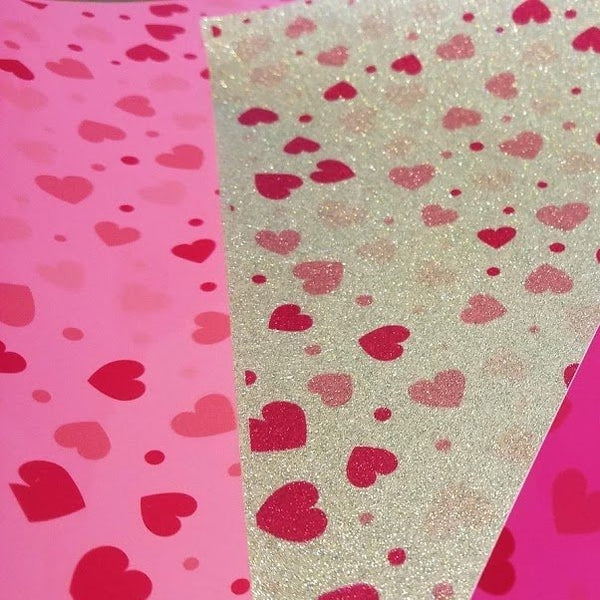 Printed Hearts Combo Pack