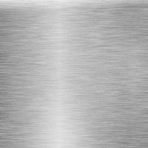 Brushed silver metallic background. This is brushed silver