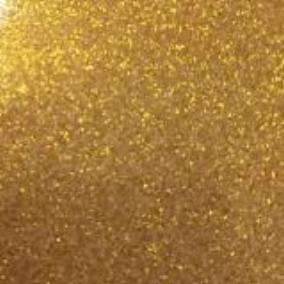 Gold transparent glitter craft vinyl