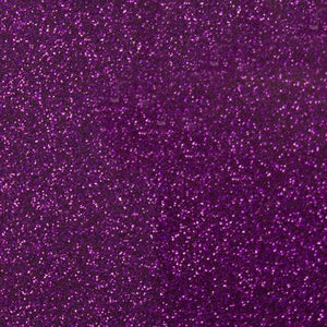 Purple glitter heat transfer vinyl.
