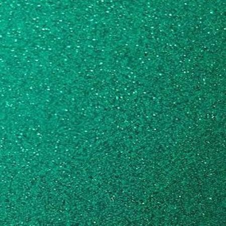 Transparent Glitter Teal craft vinyl