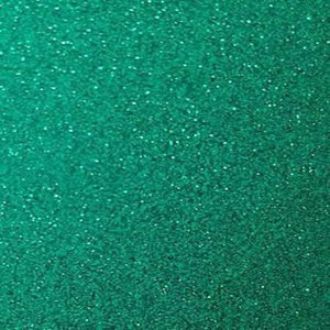Transparent Glitter Teal craft vinyl