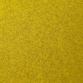 Transparent Glitter Yellow Craft Vinyl